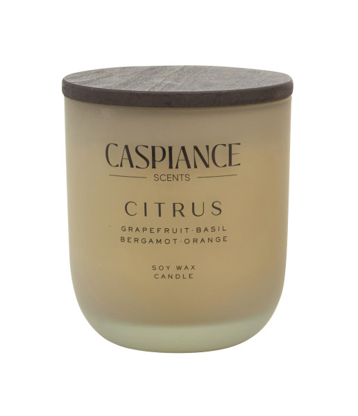 Duftkerze CITRUS in gelb