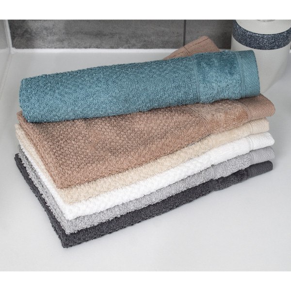 Gästetuch POPCORN in mehrfarbig aus Baumwolle