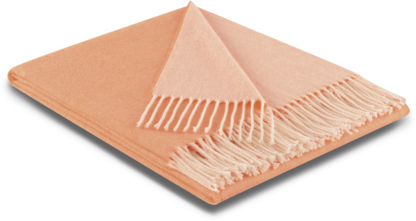 Plaid TWILL in orange aus Mischgewebe