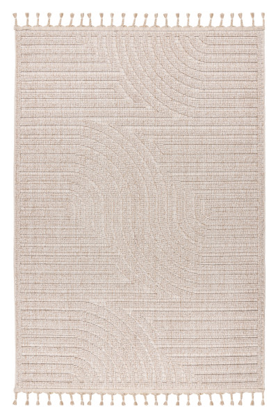 Teppich LUXOR beige in beige aus Polypropylen