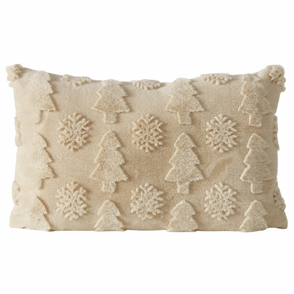 Kissen NAINA in beige aus Polyester