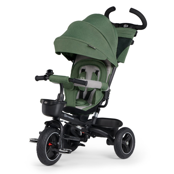 Dreirad KINDERKRAFT SPINSTEP in grün aus Materialmix