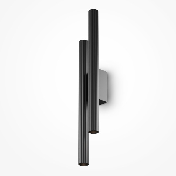 Wandleuchte CALIPSO in schwarz aus Aluminium