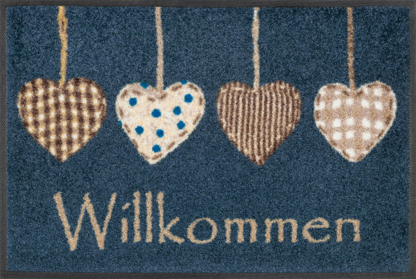 Fußmatte Cottage HEARTS