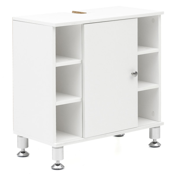 Waschbeckenunterschrank in weiß aus Holz