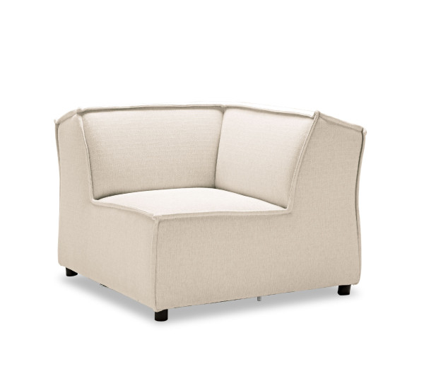 Sofaelement SANSIBAR EKESTAD in creme aus Stoff