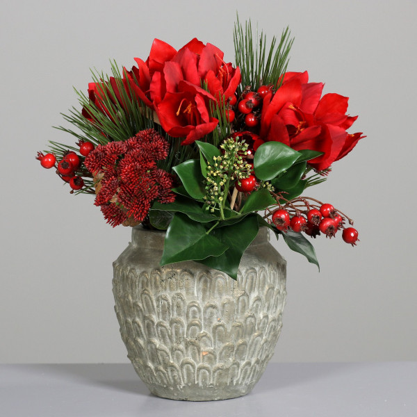 Gesteck in mehrfarbig aus Kunststoff