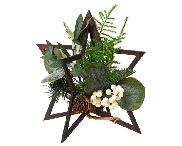 Gesteck TANNE in grün aus Kunststoff