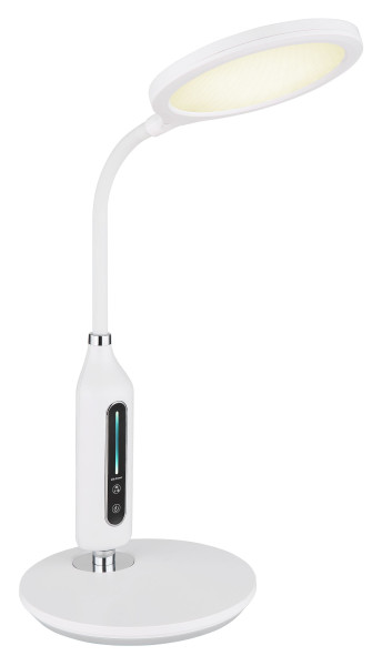 Tischleuchte LED FRUGGY weiss in weiß aus Materialmix