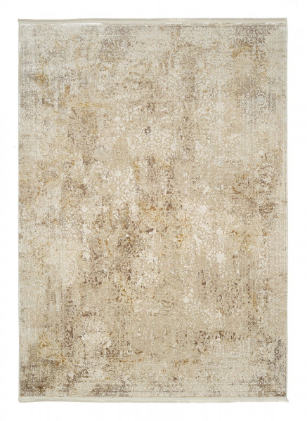 Teppich LOTUS in beige aus Mischgewebe