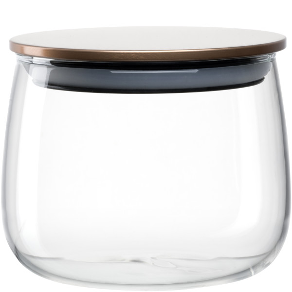 Zuckerdose LEONARDO TÈ PER TE in mehrfarbig aus Glas