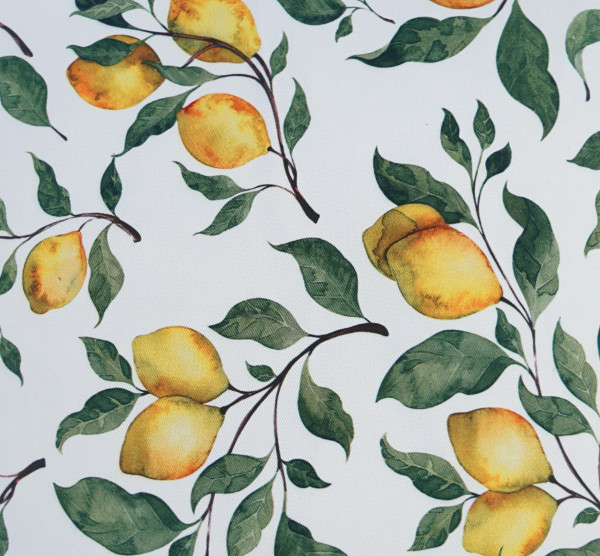 Mitteldecke LEMON in sonne aus Polyester