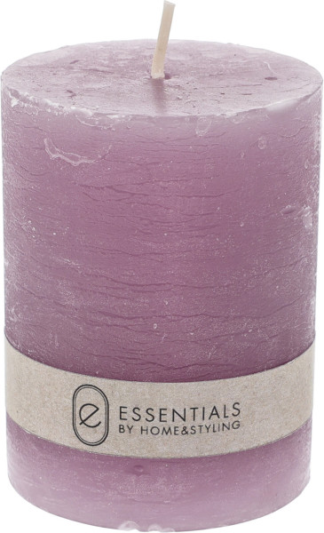 Kerze HARMONY ESSENTIALS lila in lila aus Wachs
