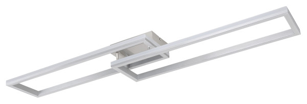 Deckenleuchte SALMOS in grau aus Metall