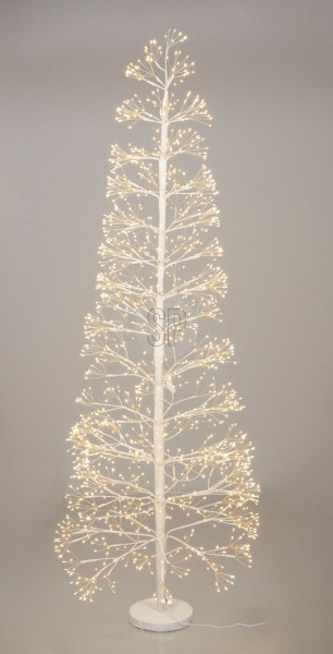 Weihnachtsbaum LED in schwarz aus Kunststoff