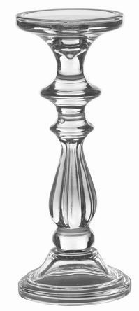 Kerzenständer SLIM in klar aus Glas