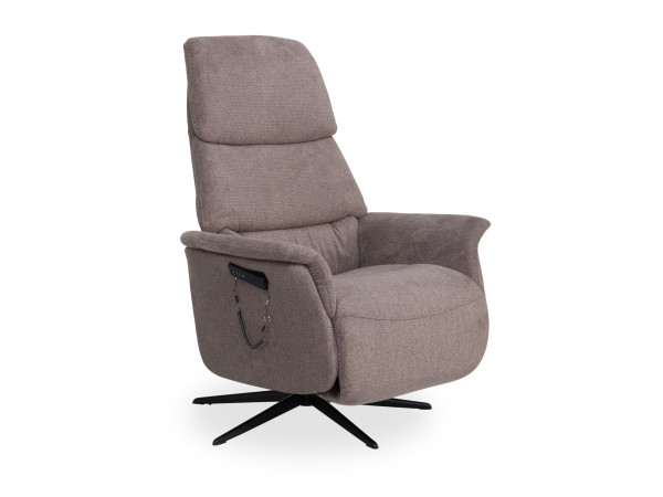Relaxsessel vito NEXA in braun aus Stoff