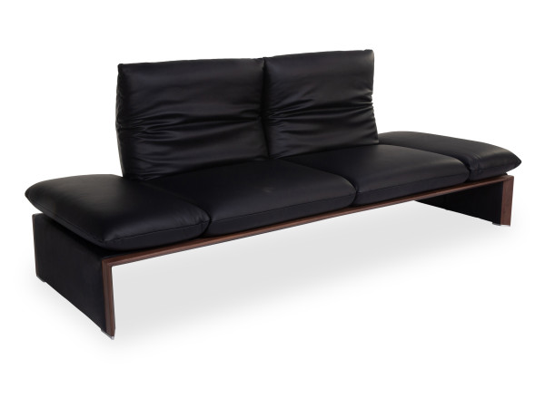 Sofa 2,5 Sitzer KOINOR HARRIET in Lava aus Leder