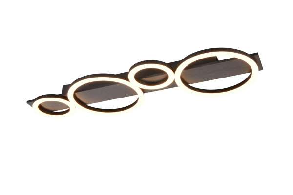 Deckenleuchte LED LUMOS in schwarz aus Metall
