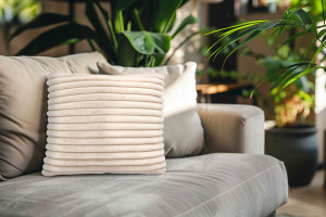 Vorschau: Kissen PLUSH beige Vorschau: Kissen PLUSH beige