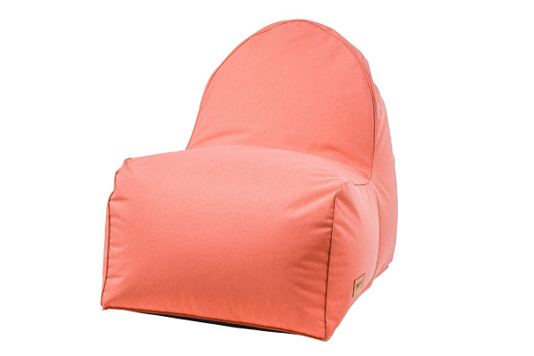 Relaxsessel FLOW.U OUTDOOR in rot aus Mischgewebe