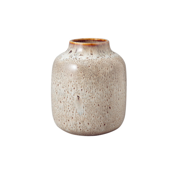 Vase NEK LAVE HOME in beige aus Steingut