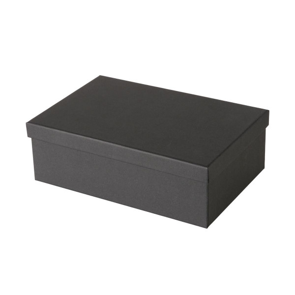 Kartonage PLAINY in schwarz aus Papier