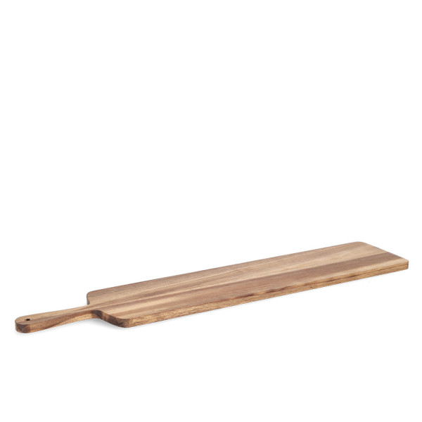 Servierbrett in beige aus Holz