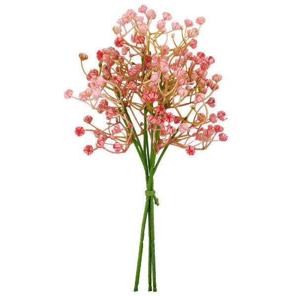 Kunstblume Leinkraut in pink aus Kunststoff