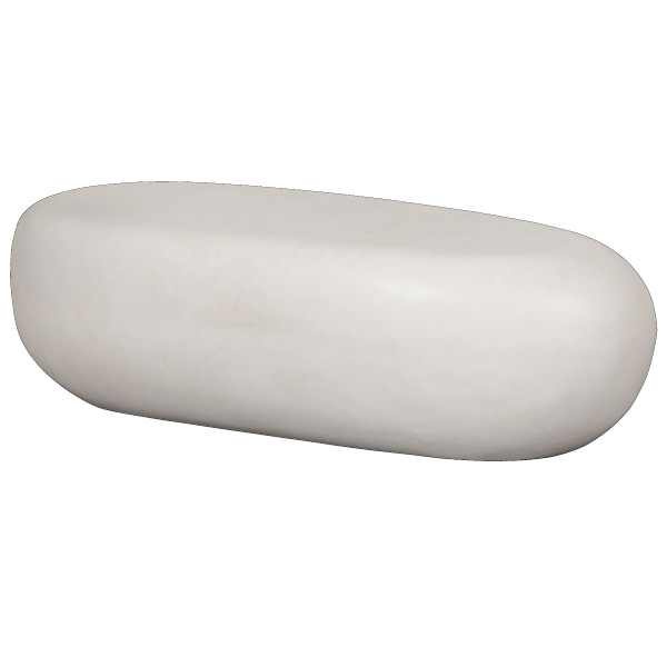 Couchtisch vtwonen PEBBLE in weiß aus FIBRECLAY