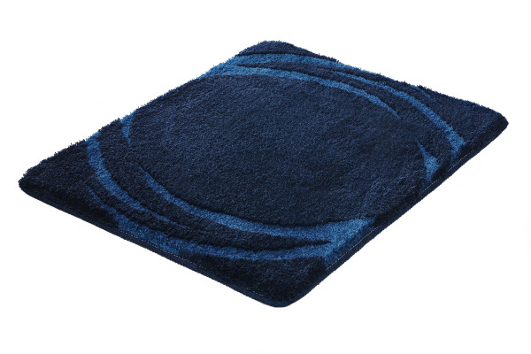 Badteppich MYSTIC in blau aus Polyacryl