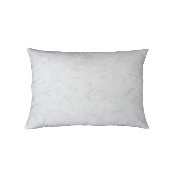 Federfüllung in weiß aus Baumwolle