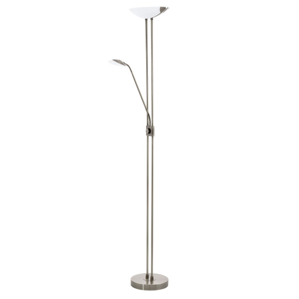 Stehleuchte BAYA LED in braun aus Stahl