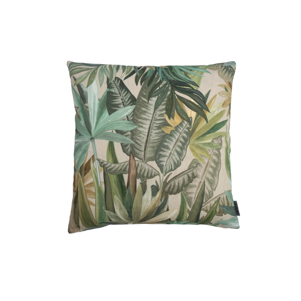 Kissenhülle BOTANICO in Salbei aus Baumwolle