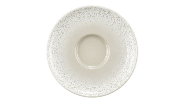 Espressountertasse SENTO HOME in creme aus Porzellan