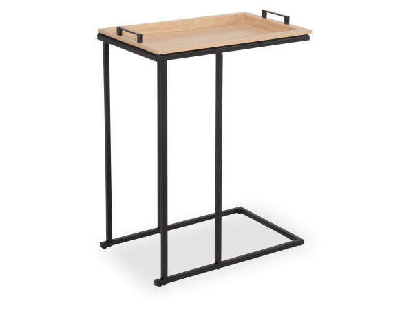 Beistelltisch SILVETTA in braun aus Dekor