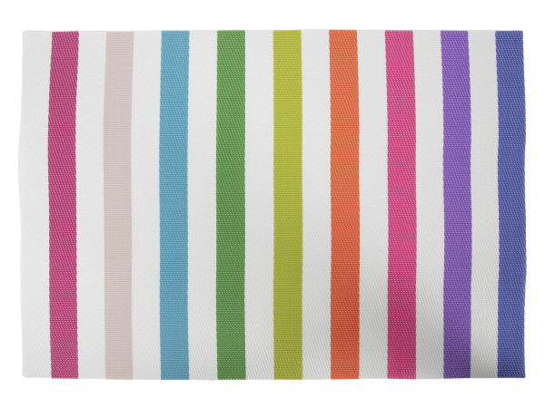 Tischset STRIPE in mehrfarbig aus Polyester