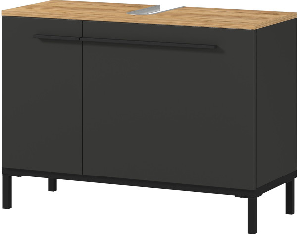 Waschbeckenunterschrank in mehrfarbig aus Holz