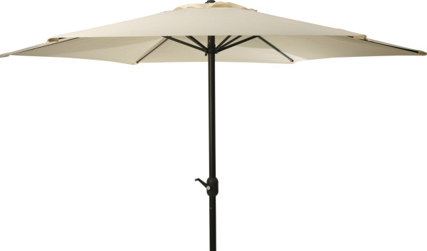 Sonnenschirm NOVA in creme aus Materialmix