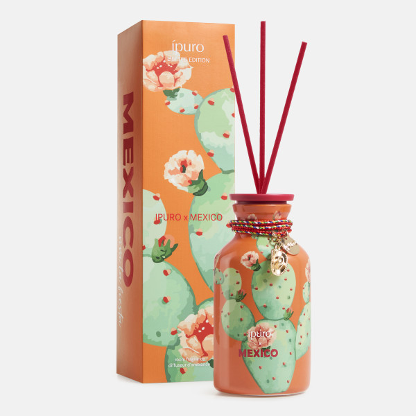 Raumduft ipuro MEXICO in orange aus Glas