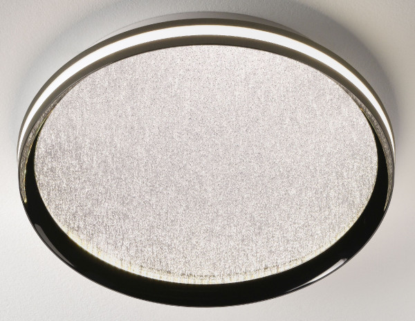 Deckenleuchte JUNS in schwarz aus Kunststoff