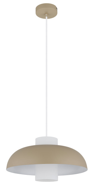 Hängeleuchte LOWE in sand aus Metall