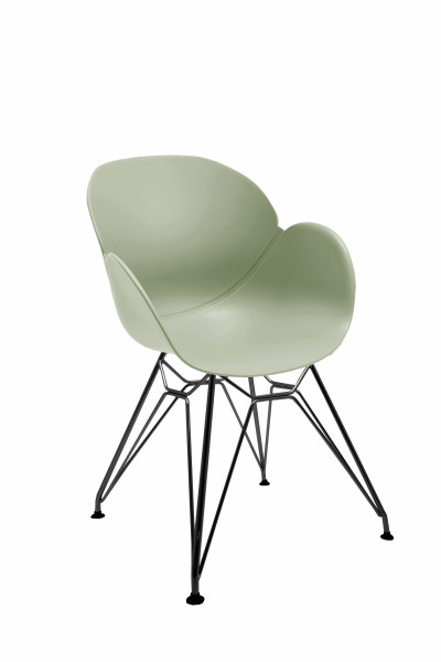 Polsterstuhl SUSHI in  pastel green