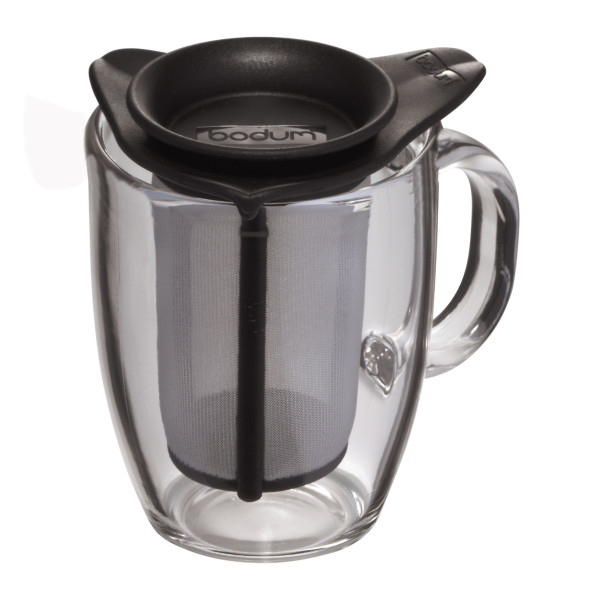 Trinkglas Bodum YO-YO mit Filter in transparent aus Materialmix