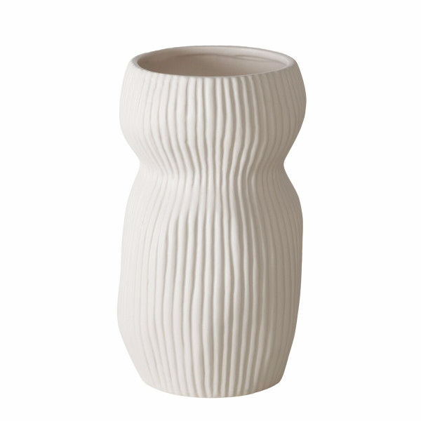 Vase NANCY in weiß aus Keramik