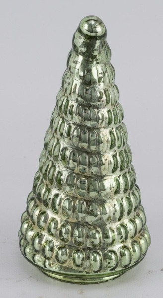 Weihnachtsbaum in grün aus Glas