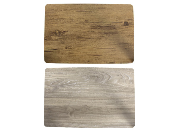 Tischset WOODEN II in mehrfarbig aus Polyester