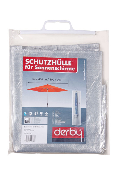 Schutzhülle DERBY BASIC in hellgrau aus Stoff