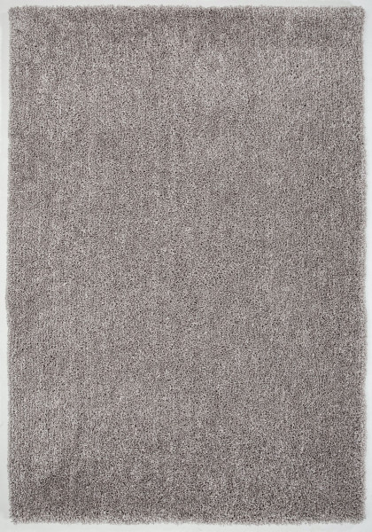 Teppich SOFT ANGEL in silberfarben aus Polyester