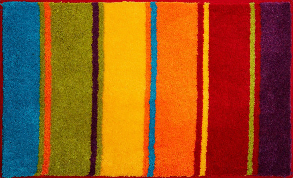 Badematte SUMMERTIME in mehrfarbig aus Polyacryl